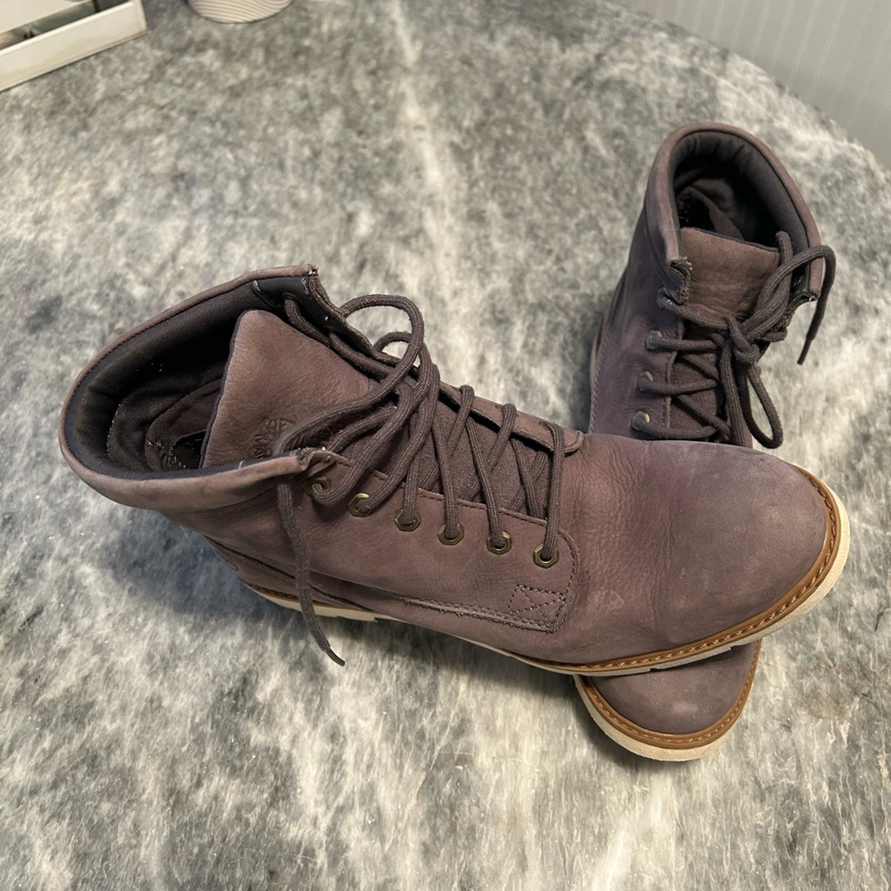 Timberland Gray Ankle Boots